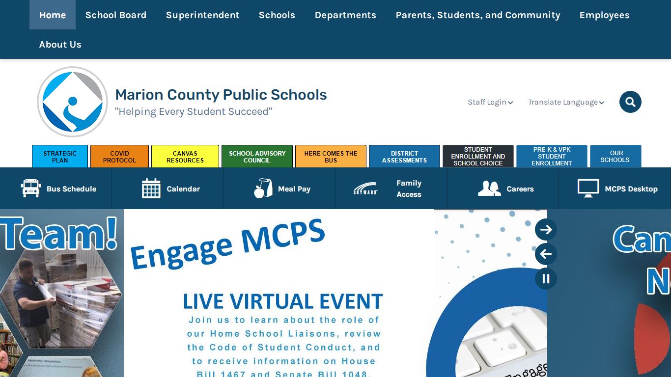 Marion County Public Schools / Homepage